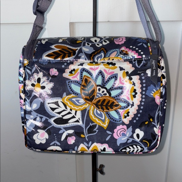 Vera Bradley Insulated Stay Cooler Crossbody Lunchbox Retired Charmont Meadow - Picture 3 of 5